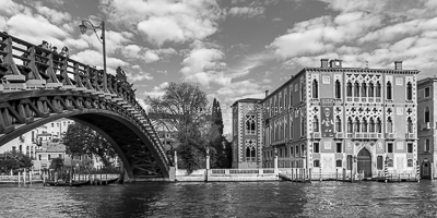 By Accademia Bridge, Venice