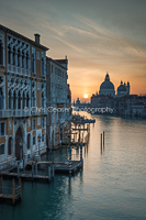Sunrise Over The Grand Canal, Venice