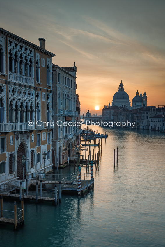 Sunrise Over The Grand Canal, Venice