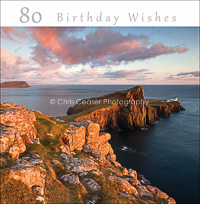 card OCC 25. 80 Birthday Wishes