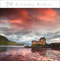 card OCC28. 70 Birthday Wishes