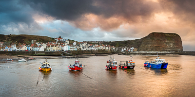 Incoming Storm, Staithes
