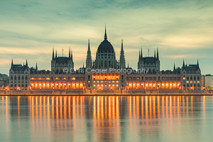Dawn Light, Budapest Parliament