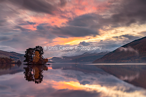 Loch Tay Sunset, Scotland