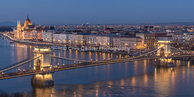 Over The Chain Bridge, Budapest