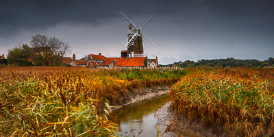 Incoming Storms, Cley Windmill