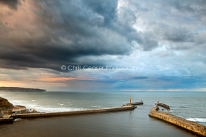 Incoming storm, Whitby