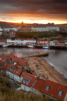 Above the old jet mines, Whitby