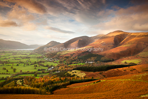 A View From Latrigg, Lake District