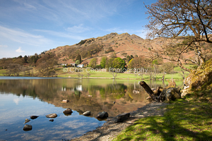 By the lakeside, Loughrigg Tarn