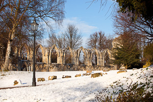 St. Mary's Abbey, Winter