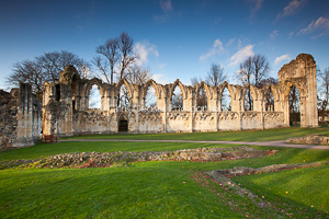 Afternoons By The Abbey Ruins, York