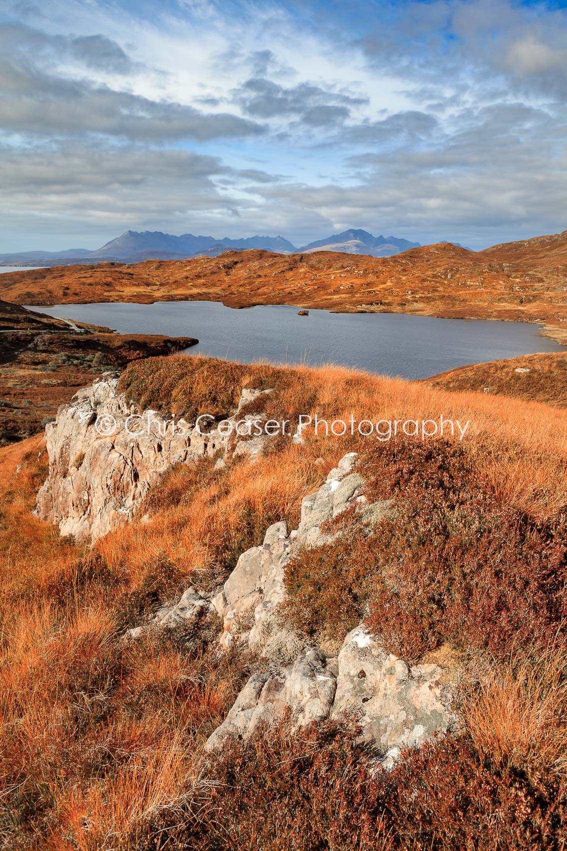 View Over the Lochan, Skye