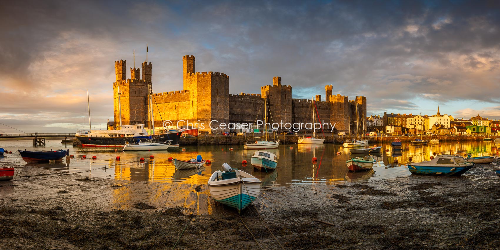 Castle & Harbour, Caernarfon