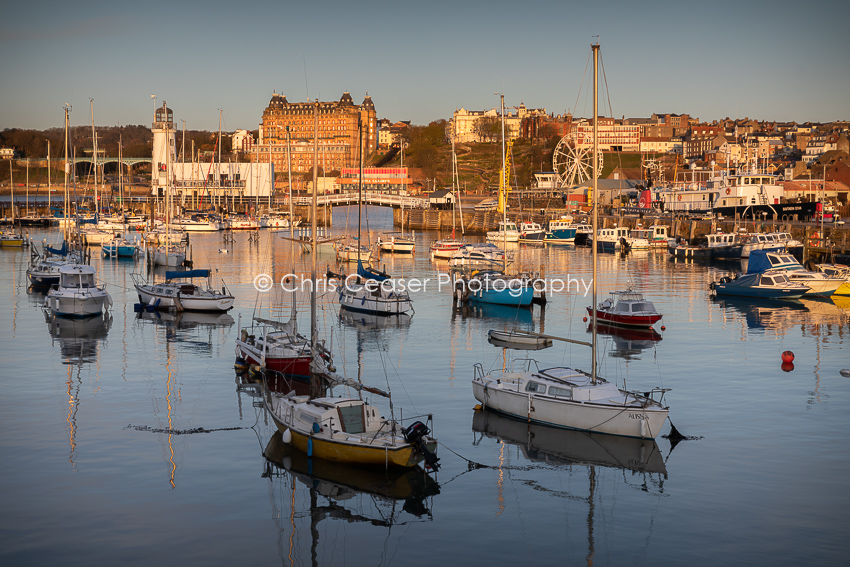 Fading Light, Scarborough Harbour