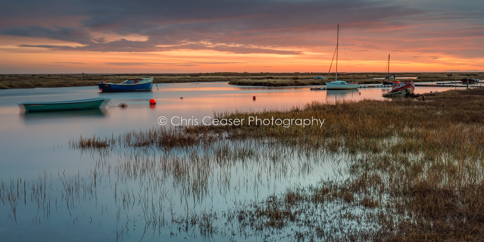 Marshland Sunrise, Morston Quay