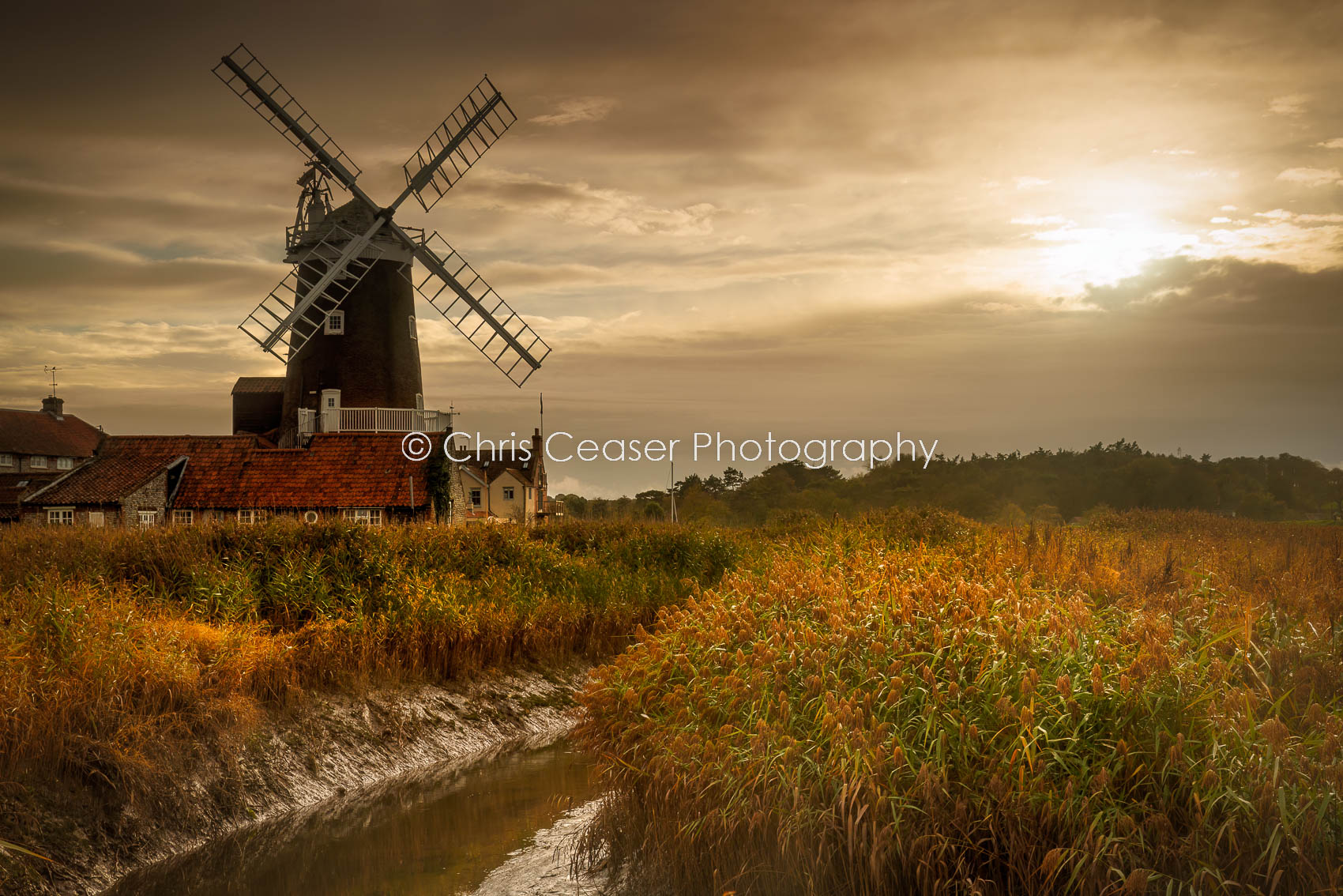 Tobacco Sky, Cley Windmill