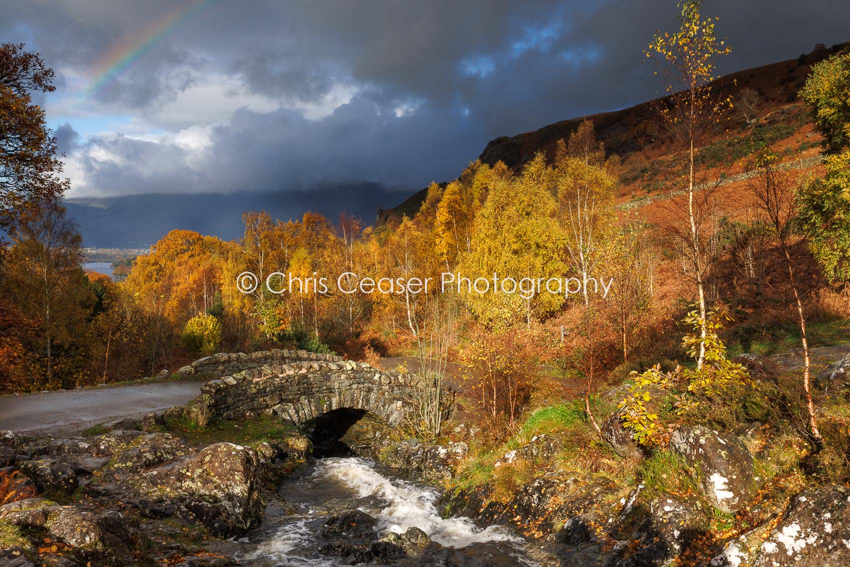 Autumn Rainbow, Ashness Bridge