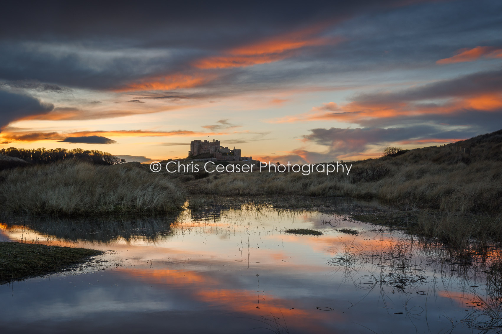 Afterglow, Bamburgh