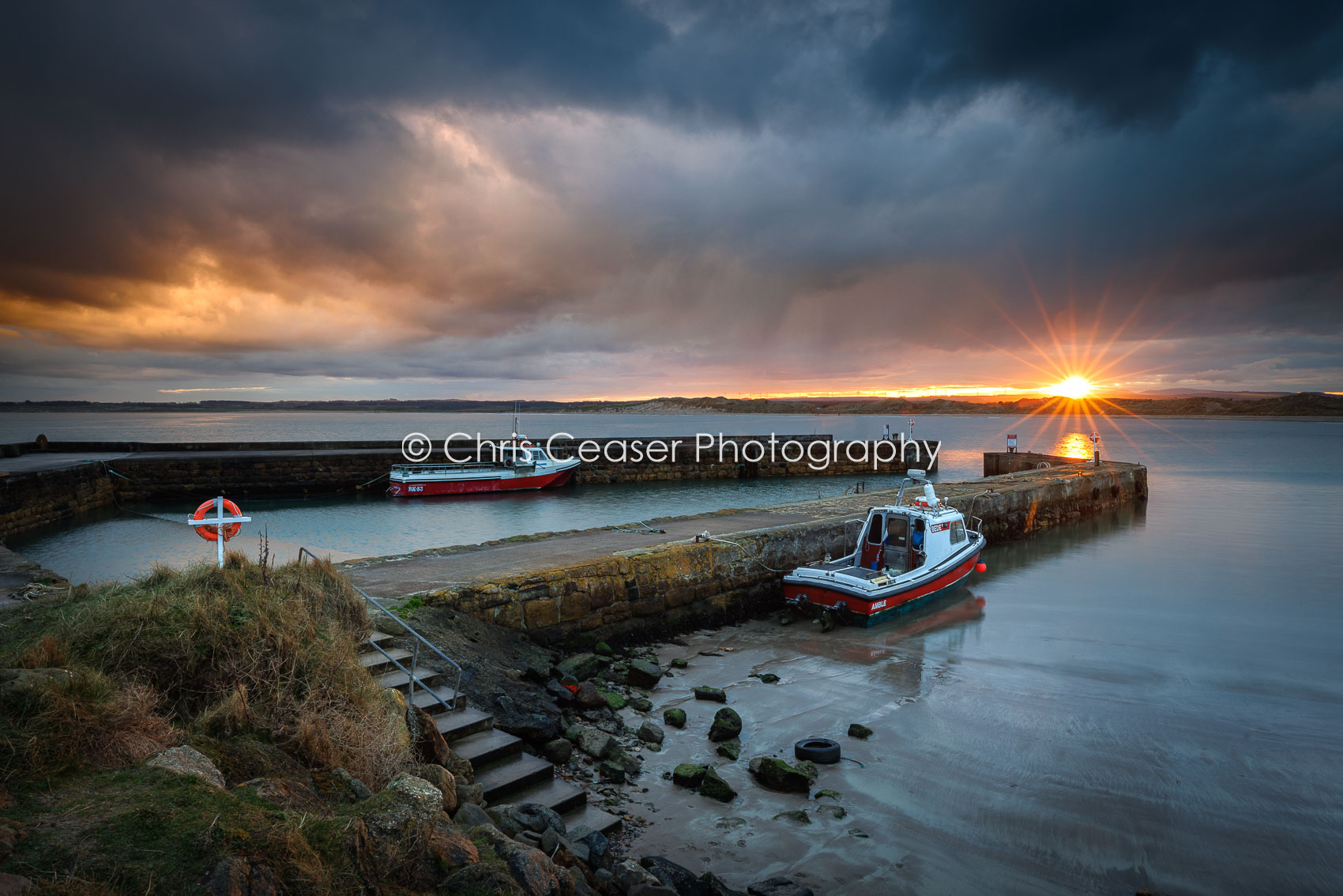 Sunburst, Beadnell Harbour